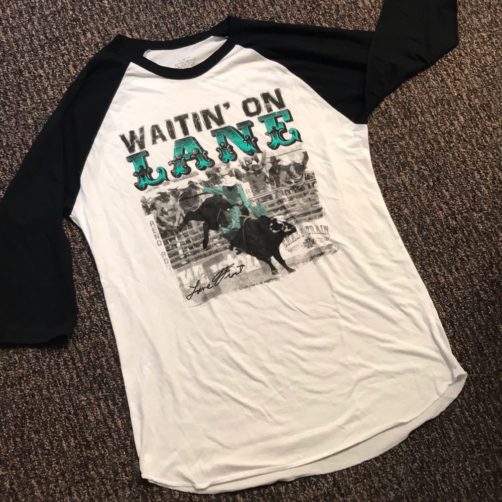 CRAZY TRAIN waiting on lane baseball tee